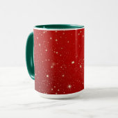 Mug Noël Red Twinkle (Devant gauche)