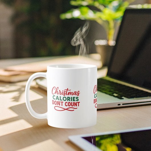 Mug Noël régime drôle