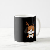 Mug Noël Renne Beagle (Devant droit)