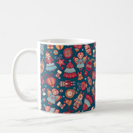 Mug Noël Rétro (Gauche)