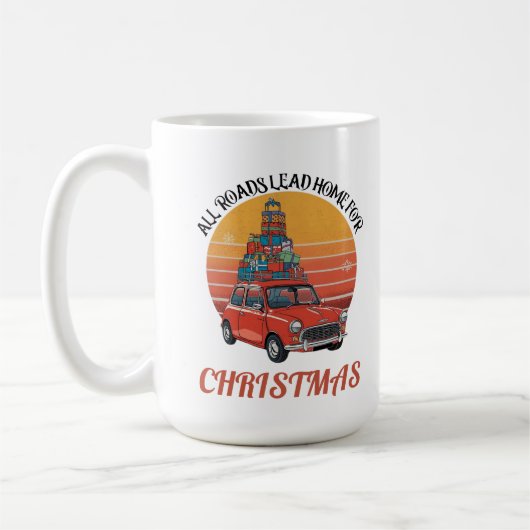 Mug Noël Rétro (Gauche)