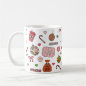 Mug Noël rétro coloré (Gauche)