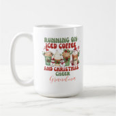 Mug Noël rétro en cours sur un café glacé citation 202 (Gauche)