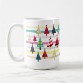 Mug Noël rétro moderne (Gauche)