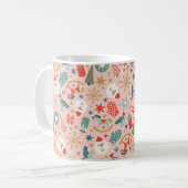 Mug Noël Retro Pastel (Devant gauche)