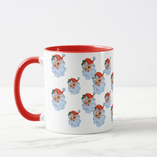Mug Noël Retro Père Noël (Gauche)