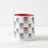 Mug Noël Retro Père Noël (Centre)