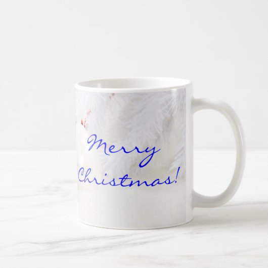 Mug Noël Rouge et blanc Joyeux Noël II (Droite)