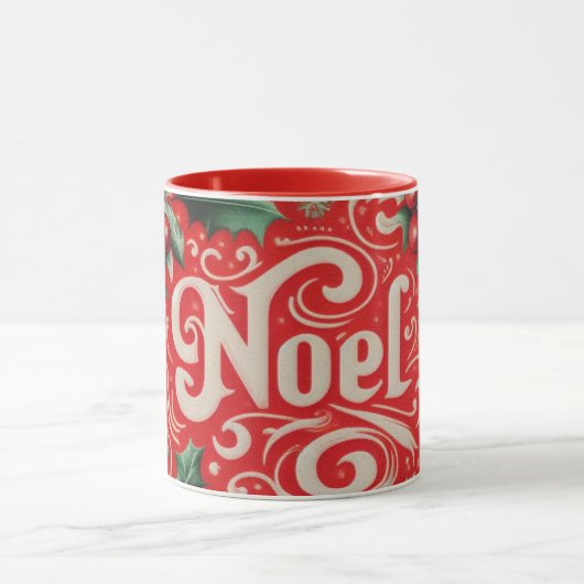 Mug Noel rouge et vert (Centre)