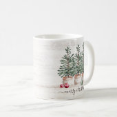 Mug Noël rustique Joyeux Noël (Devant droit)