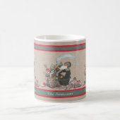 Mug Noël rustique Vintage Vieux Monde Père Noël (Centre)