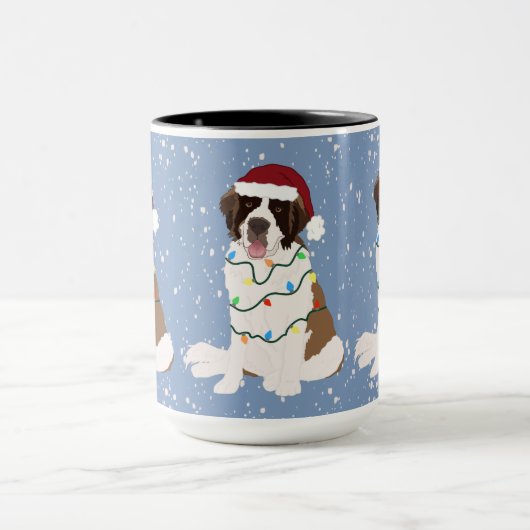Mug Noël Saint Bernard (Centre)