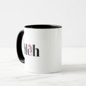 Mug Noël sarcastique drôle (Devant gauche)