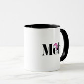 Mug Noël sarcastique drôle (Devant droit)