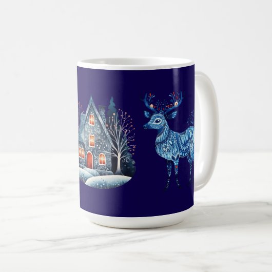 Mug Noël scandinave (Devant droit)