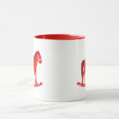 Mug Noël scandinave Cheval Rocking (Centre)