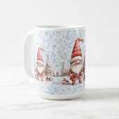 Mug Noël scandinave Gnome Berries rouges (Devant gauche)