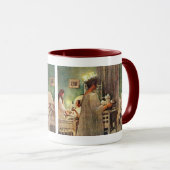 Mug Noël scandinave Lucia de Carl Larsson (Devant droit)