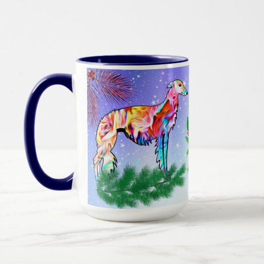 Mug Noël Silken Windhound (Gauche)