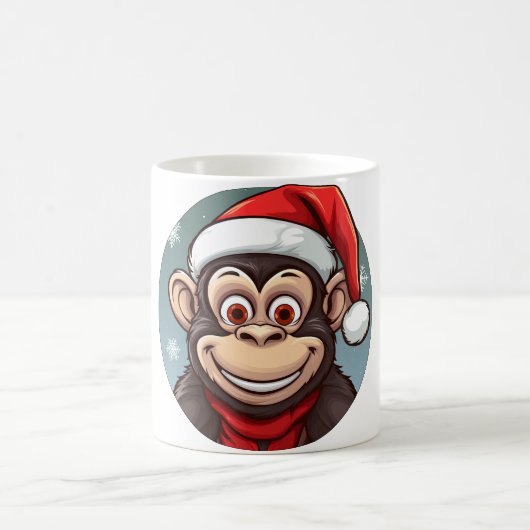 Mug Noël singe (Centre)