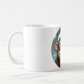 Mug Noël singe (Gauche)