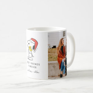 Mug Noël Snoopy & Woodstock   Meilleurs amis