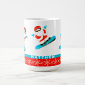 Mug Noël Snowboardeur Snowboard (Centre)