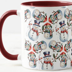 Mug Noël Snowmen