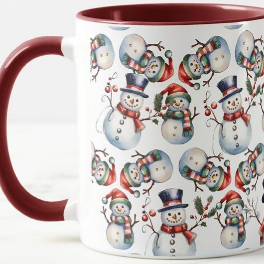 Mug Noël Snowmen