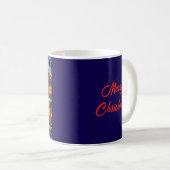 Mug Noël Starry Night Mountain Village (Devant droit)