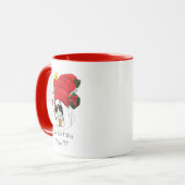 Mug Noël Stocker mignonne Calico Kitten (Devant gauche)