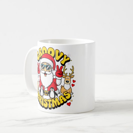Mug Noël super (Devant gauche)