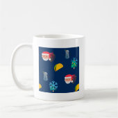 Mug noël taco emoji (Gauche)