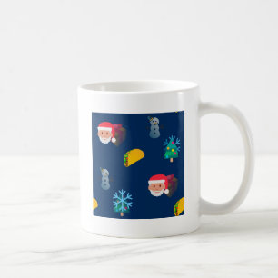 Mug noël taco emoji