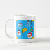 Mug noël taco emoji (Gauche)