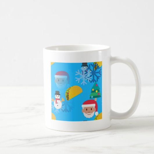 Mug noël taco emoji (Droite)