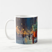 Mug Noël Terrier Écossais Saison Festive (Gauche)