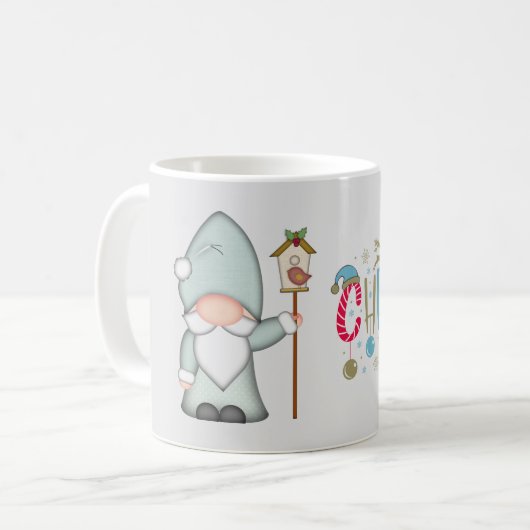 Mug Noël Tomte Gnome (Devant gauche)