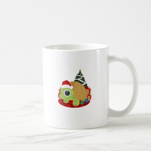 Mug Noël - Tortue (Droite)