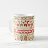 Mug Noël Très Vintage (Devant gauche)