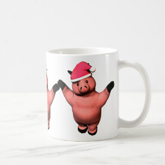Mug Noël trois porcin !