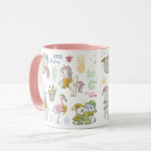 Mug Noël tropical