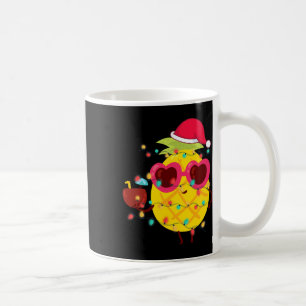 Mug Noël tropical d'été hawaïen Ananas Noël