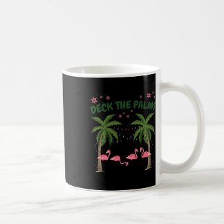 Mug Noël tropical Floride Flamant rose Décorer les pau