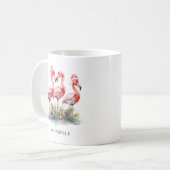 Mug Noël tropical personnalisé (Devant gauche)