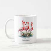 Mug Noël tropical personnalisé (Gauche)