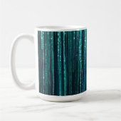 Mug Noël turquoise Pine Green Tinsel (Gauche)