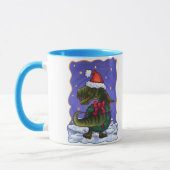 Mug Noël Tyrannosaurus (Gauche)