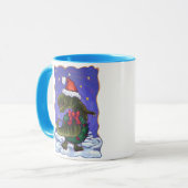 Mug Noël Tyrannosaurus (Devant gauche)