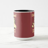 Mug Noël : Vacances Avec Des Boules (Centre)